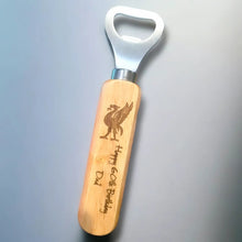 Load image into Gallery viewer, Personalised Wooden Bottle Opener