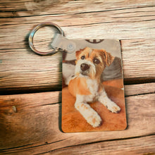 Load image into Gallery viewer, Wooden Photo Keyring