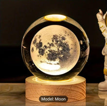 Load image into Gallery viewer, 3D Crystal Ball - Space theme